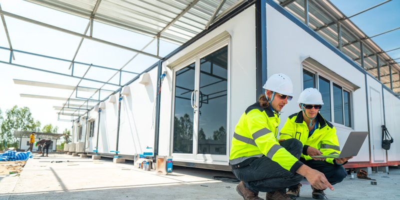 Поддержка проекта: строительные лагеря, складирование